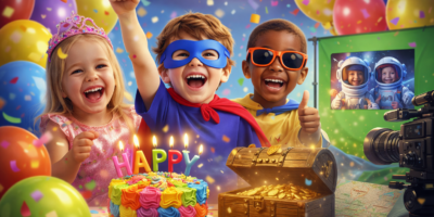 anniversaire enfant animation ludique effets spéciaux